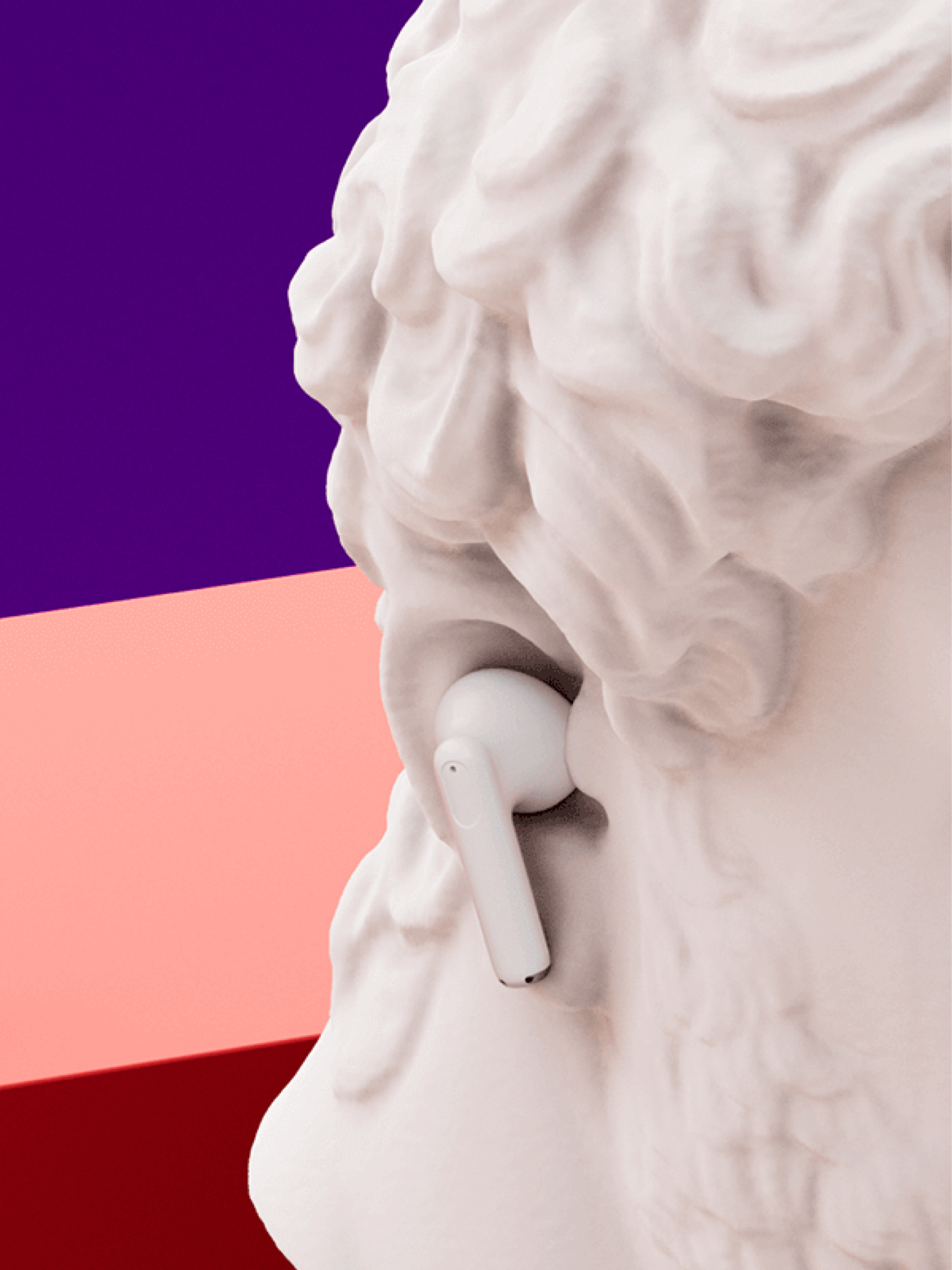 Bezdrátová sluchátka Blinq — Detail