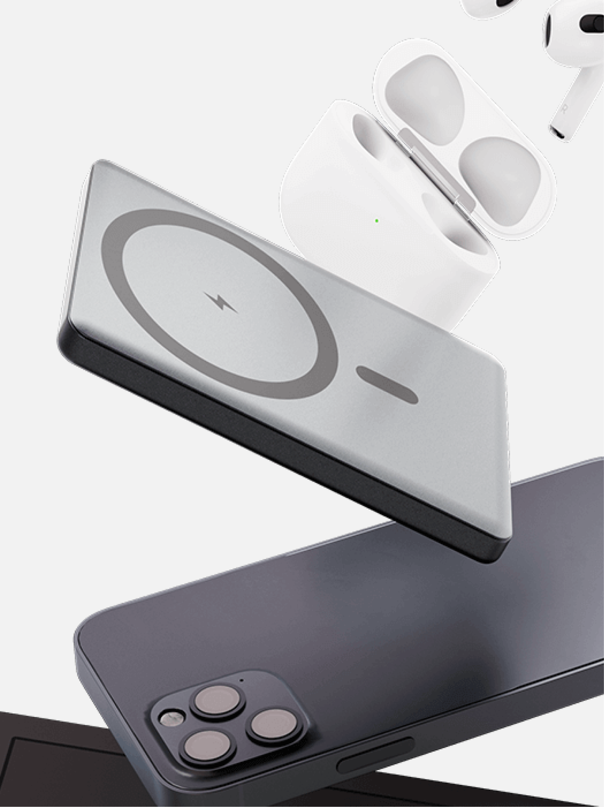 MagSafe Powerbanka Revolt, 5 000 mAh — Detail