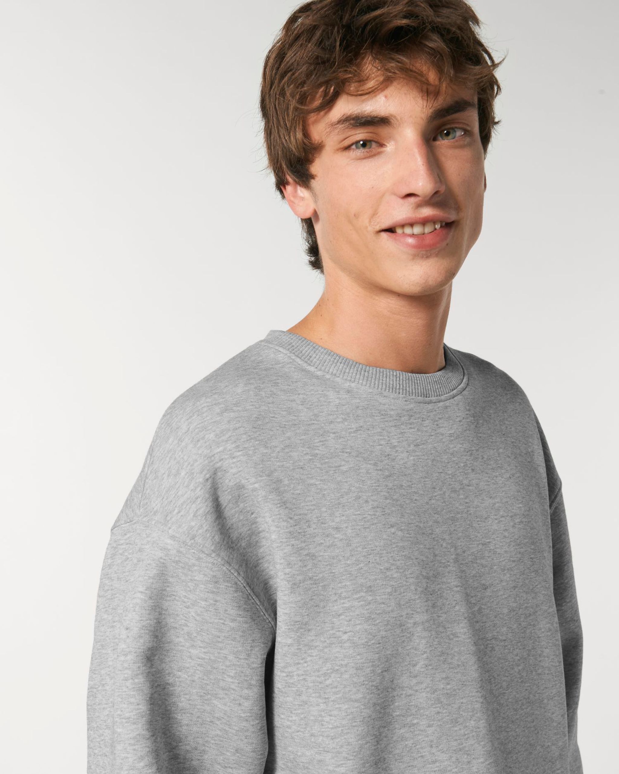 Stanley/Stella volná crewneck mikina — Detail