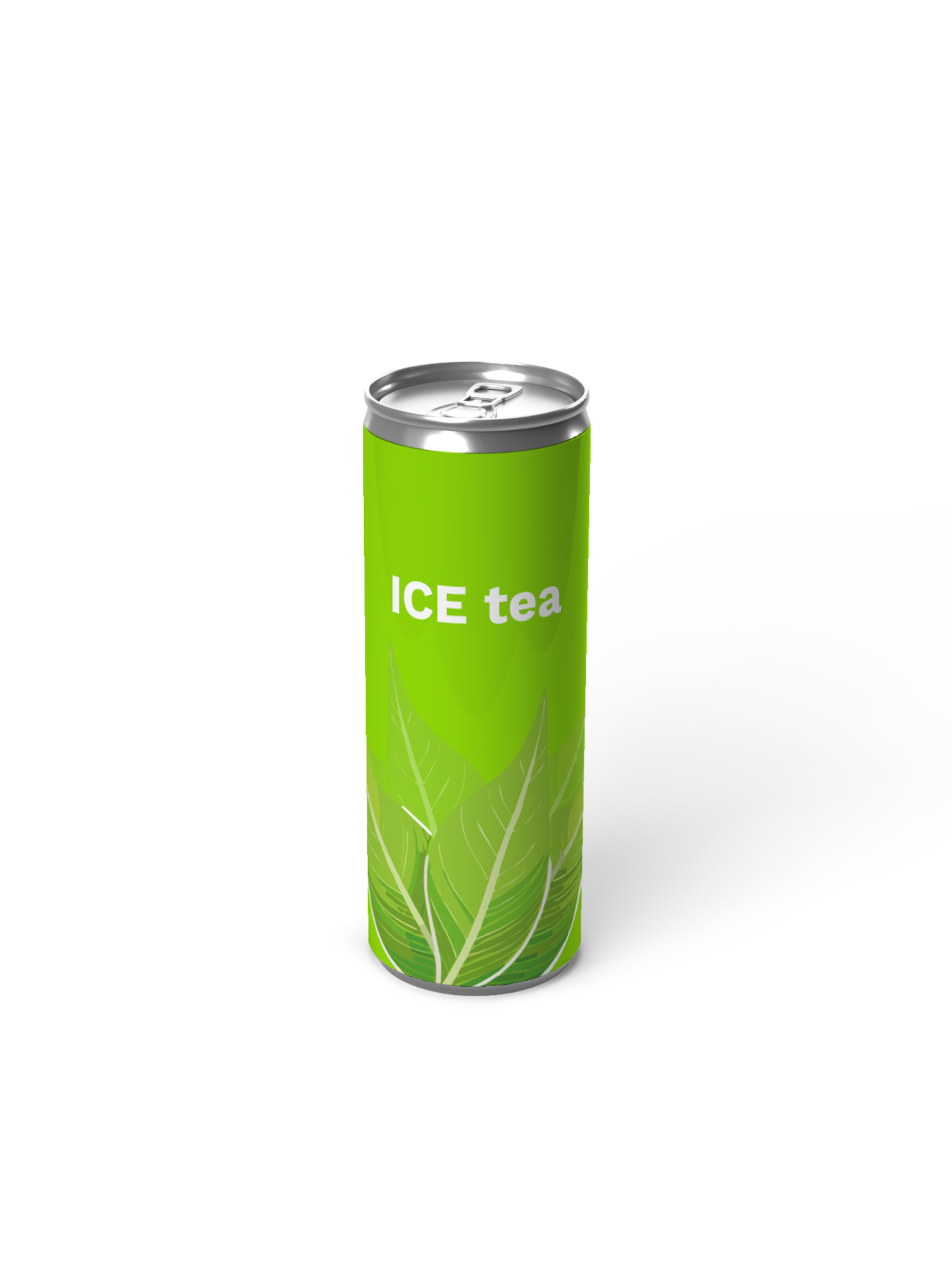 Plechovka s ledovým čajem