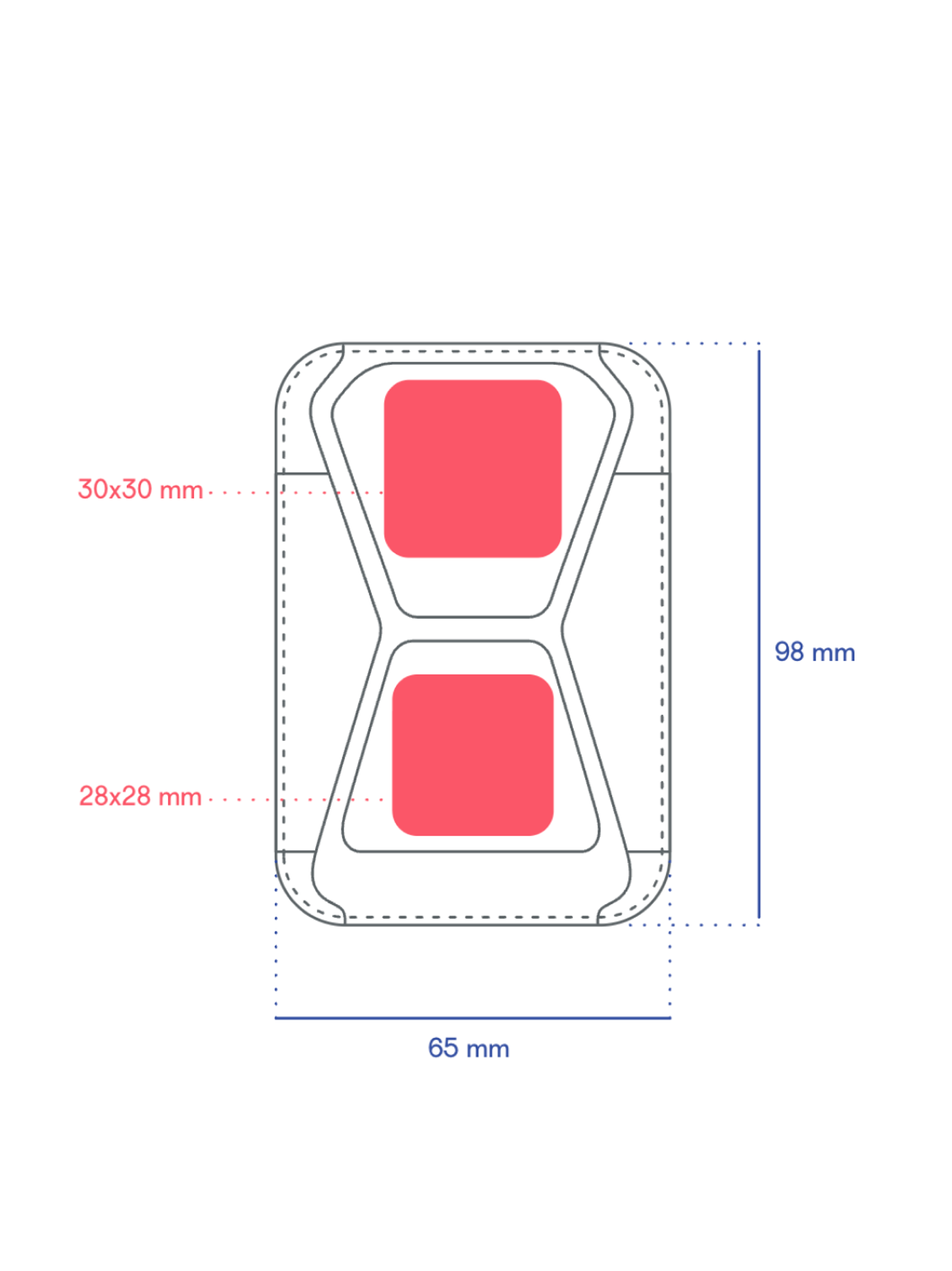 Stojánek na telefon Handy — Detail