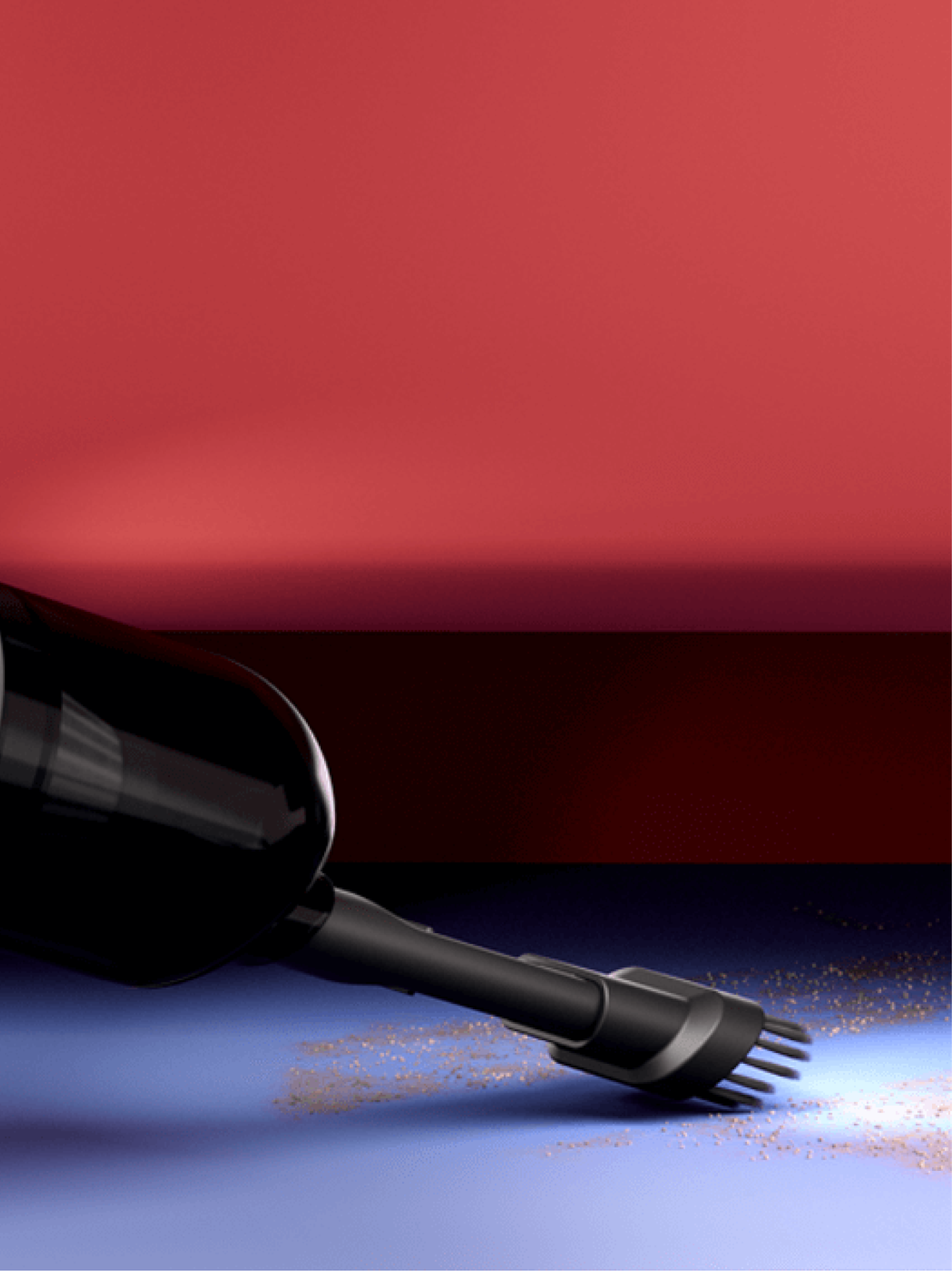 2v1: Vysavač a kompresor Dusty — Detail