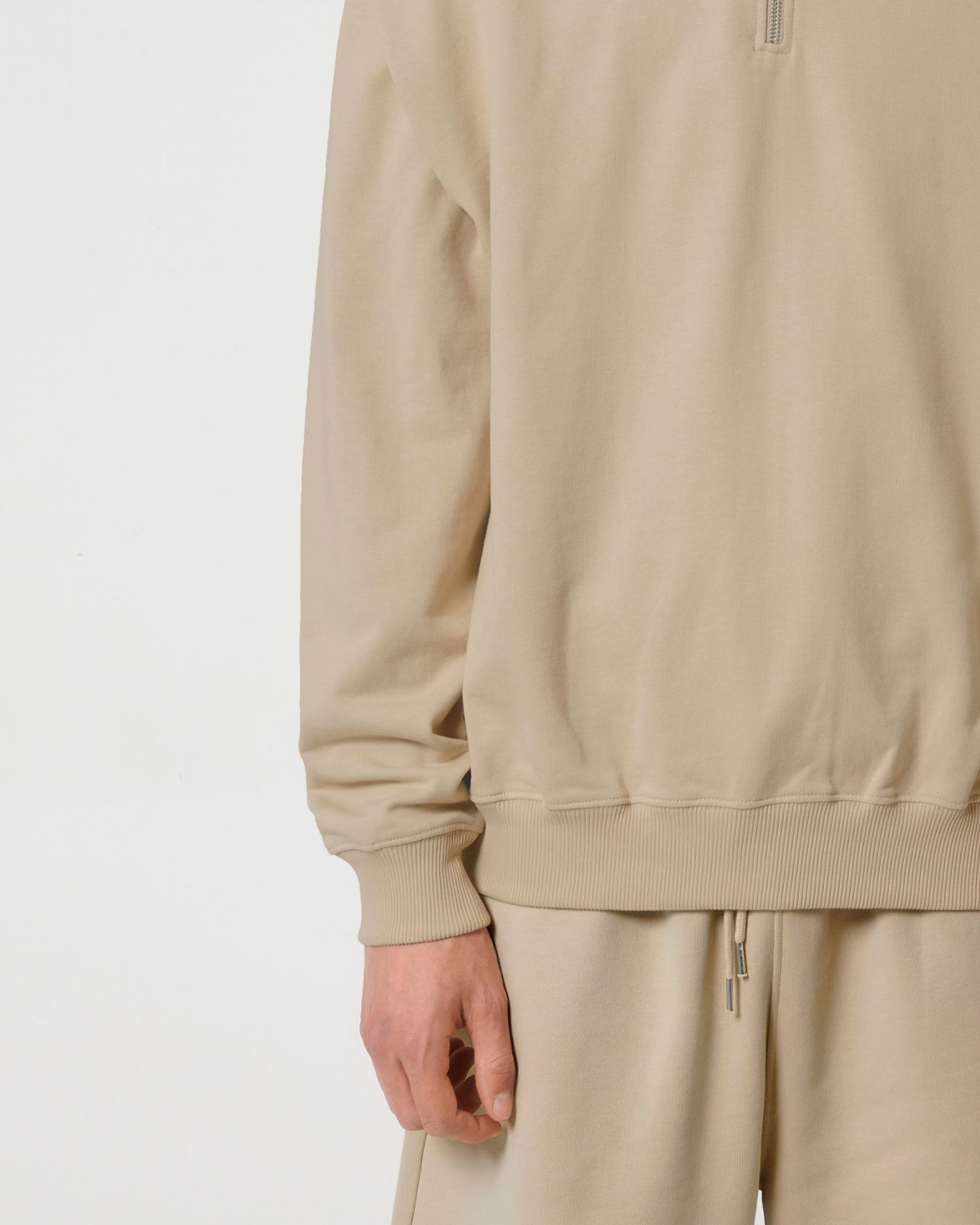 Stanley/Stella quarter zip mikina — Detail