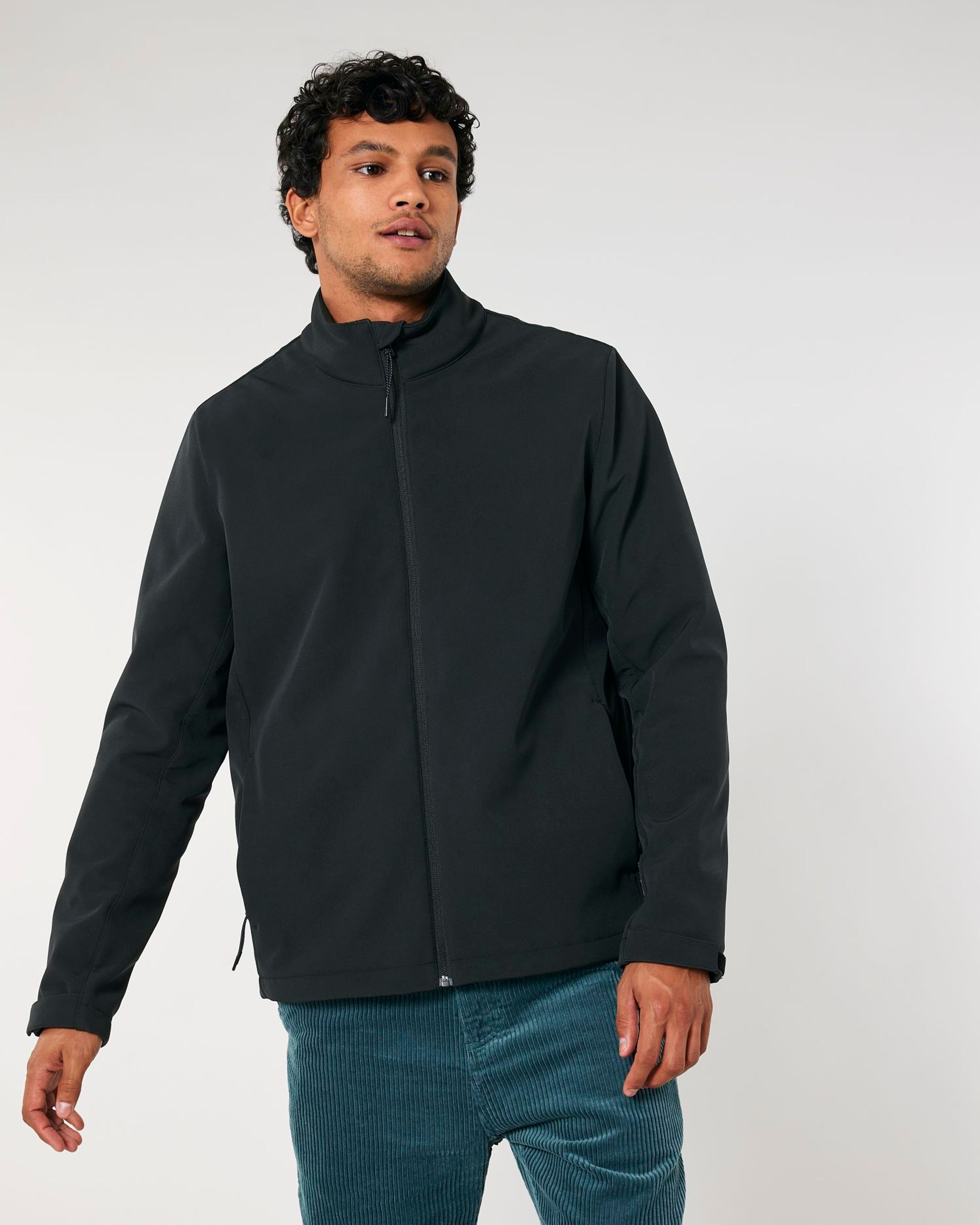 Stanley/Stella pánská soft-shell bunda — Na postavě