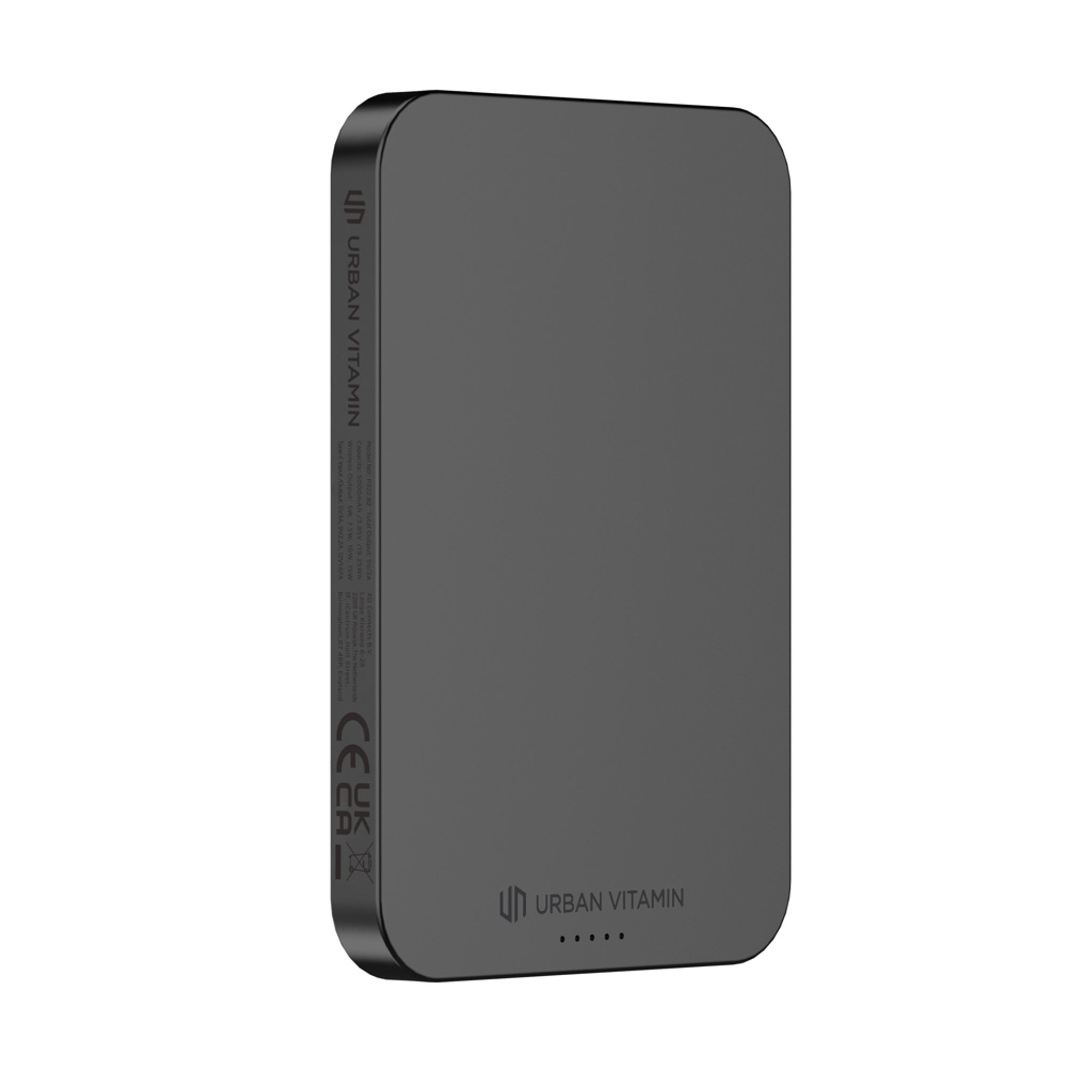 Powerbanka 5000mAh Urban Vitamin Richmond z RCS alu a plastu — Detail