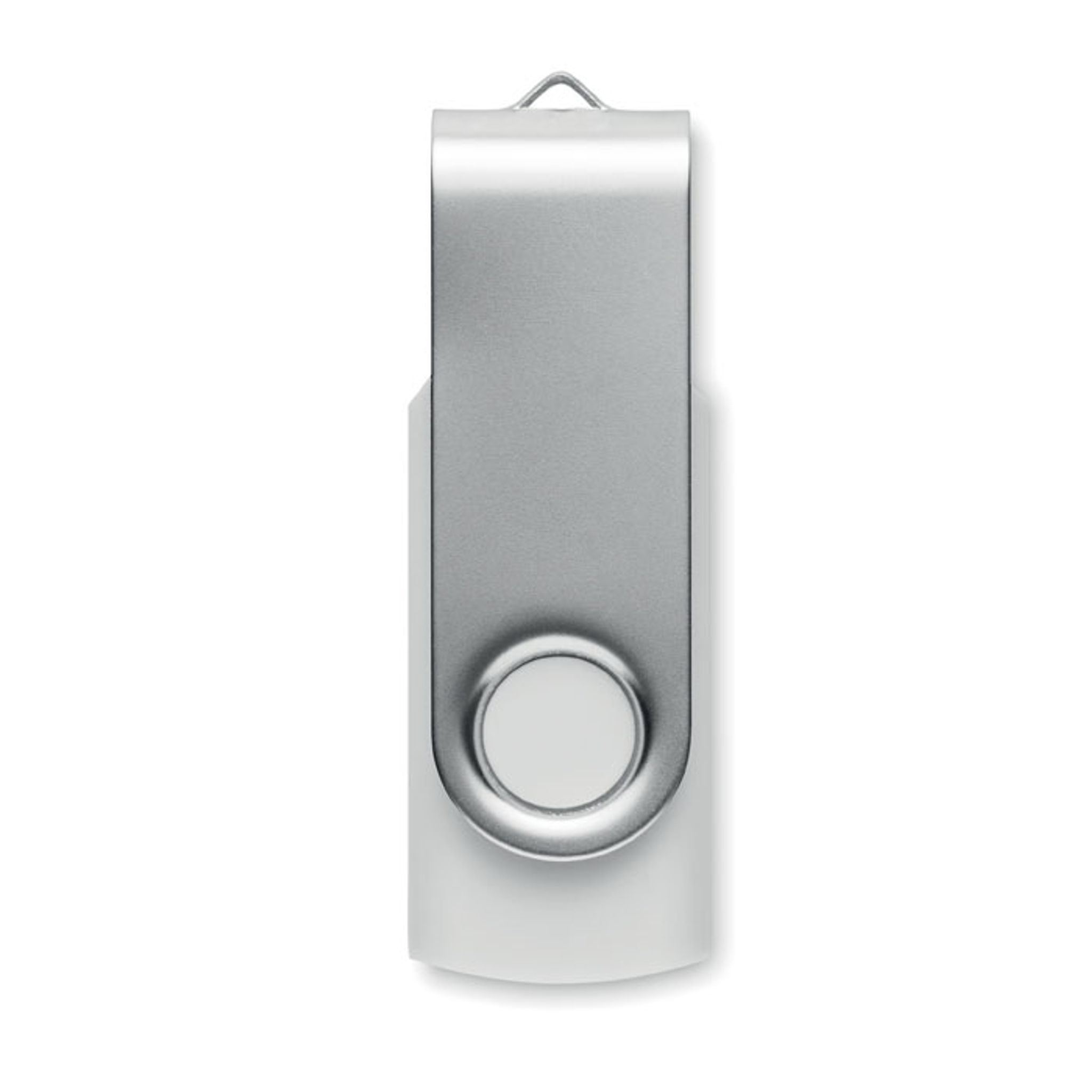 Otočný USB flash disk 16GB z recyklovaného ABS — Záda