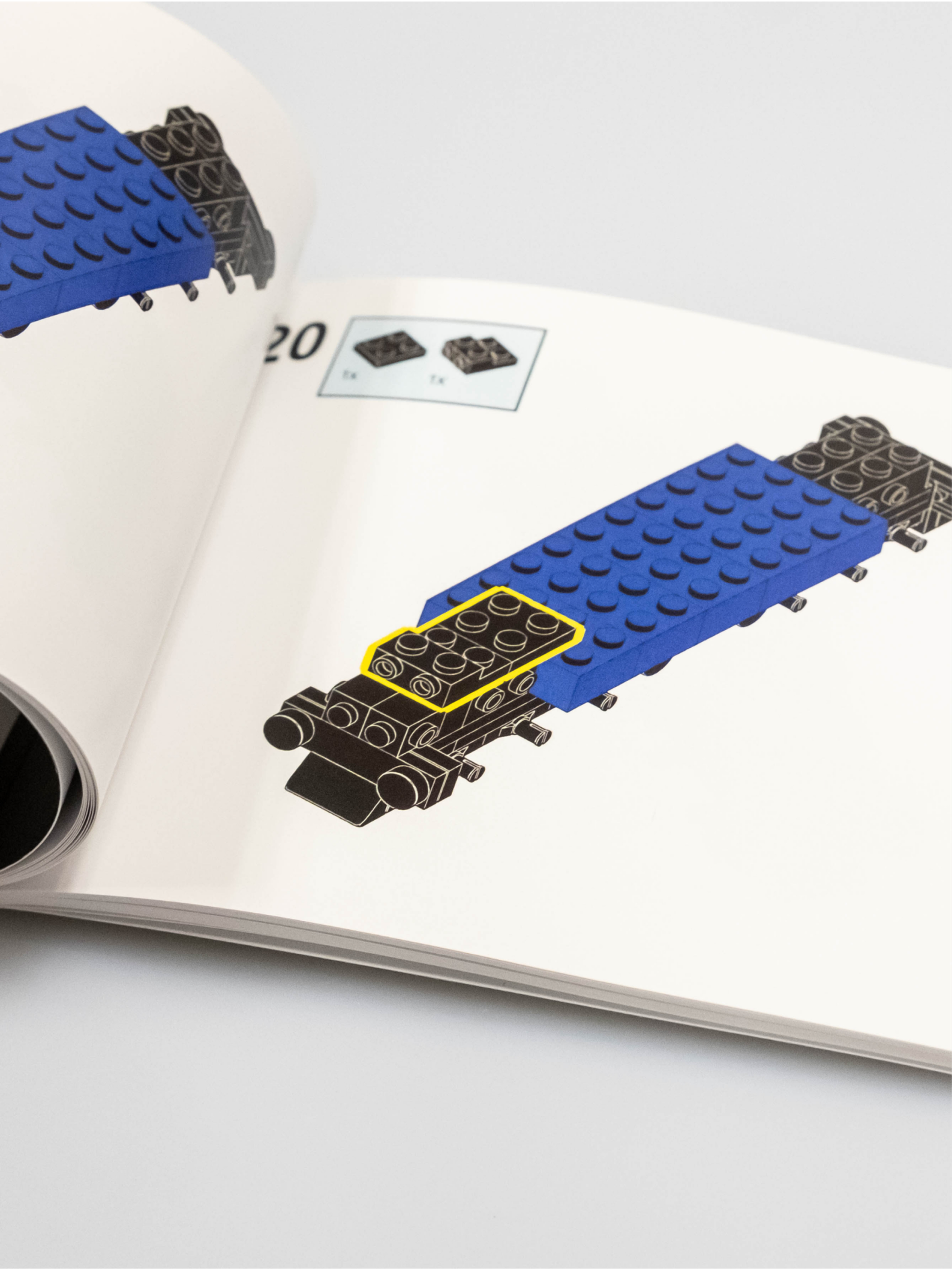 Zakázková stavebnice z LEGO* kostek — Detail