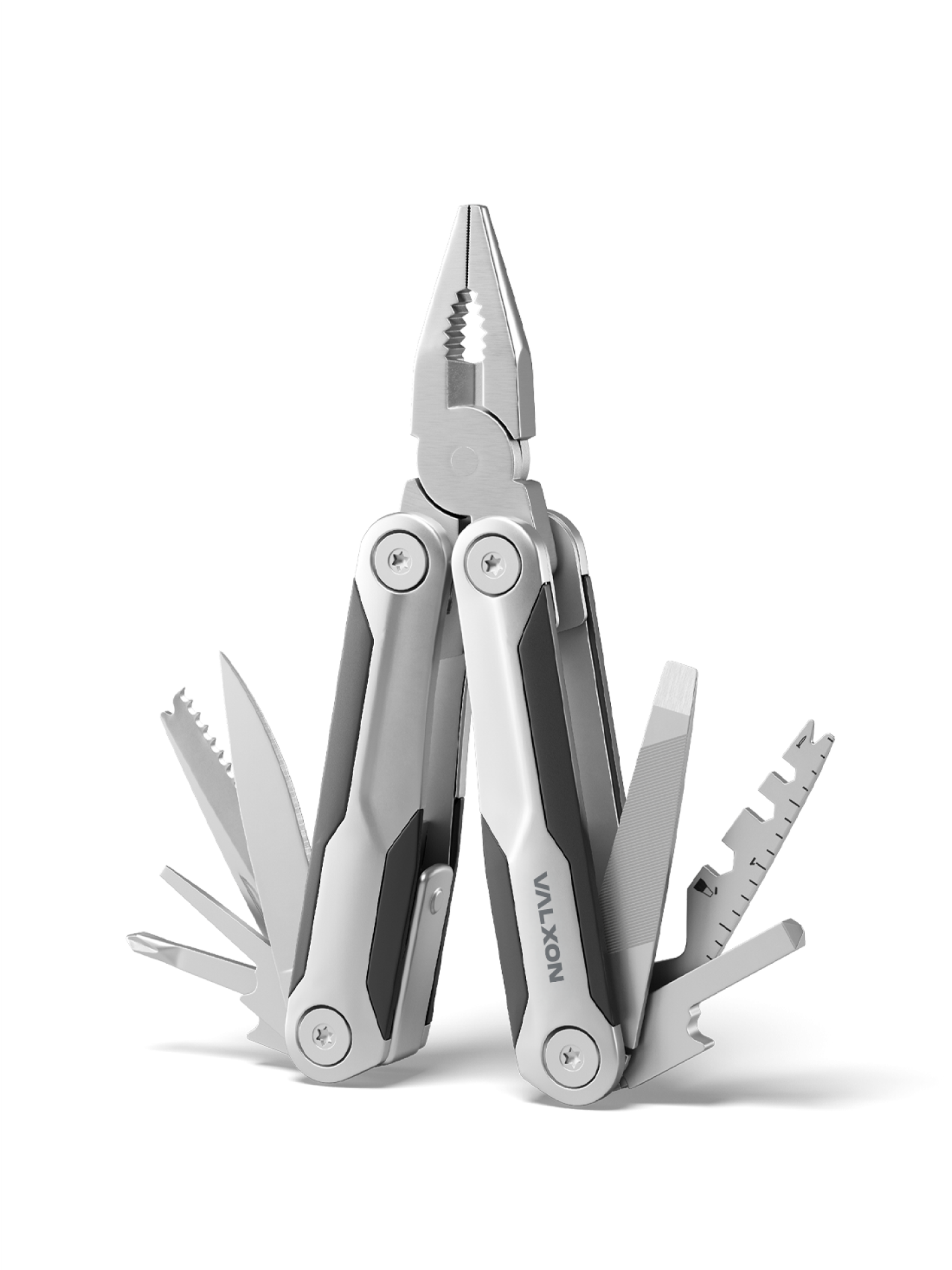 Multitool s kleštěmi a sadou šroubovacích bitů