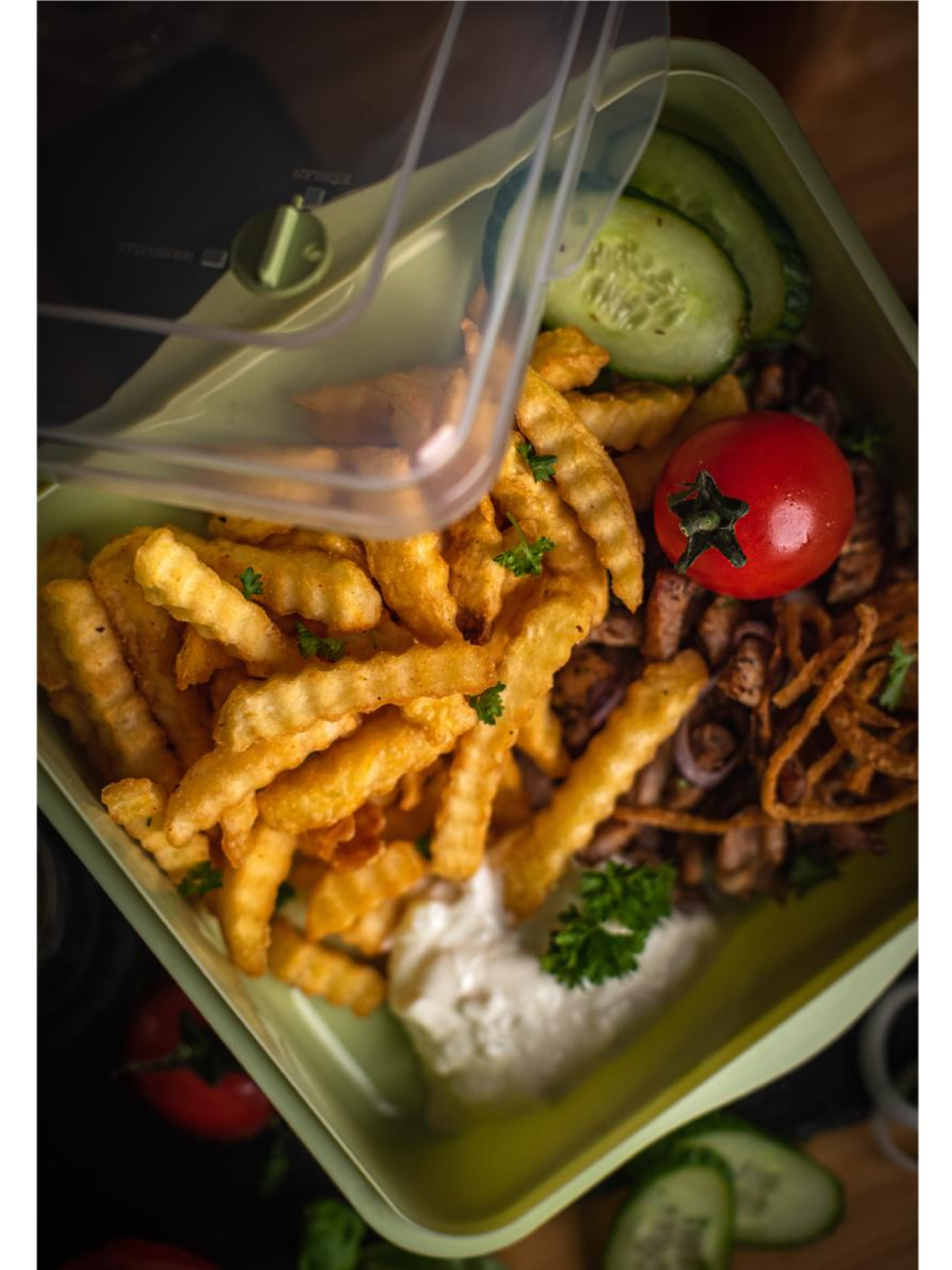 Lunchbox do chladničky a mikrovlnky — Detail