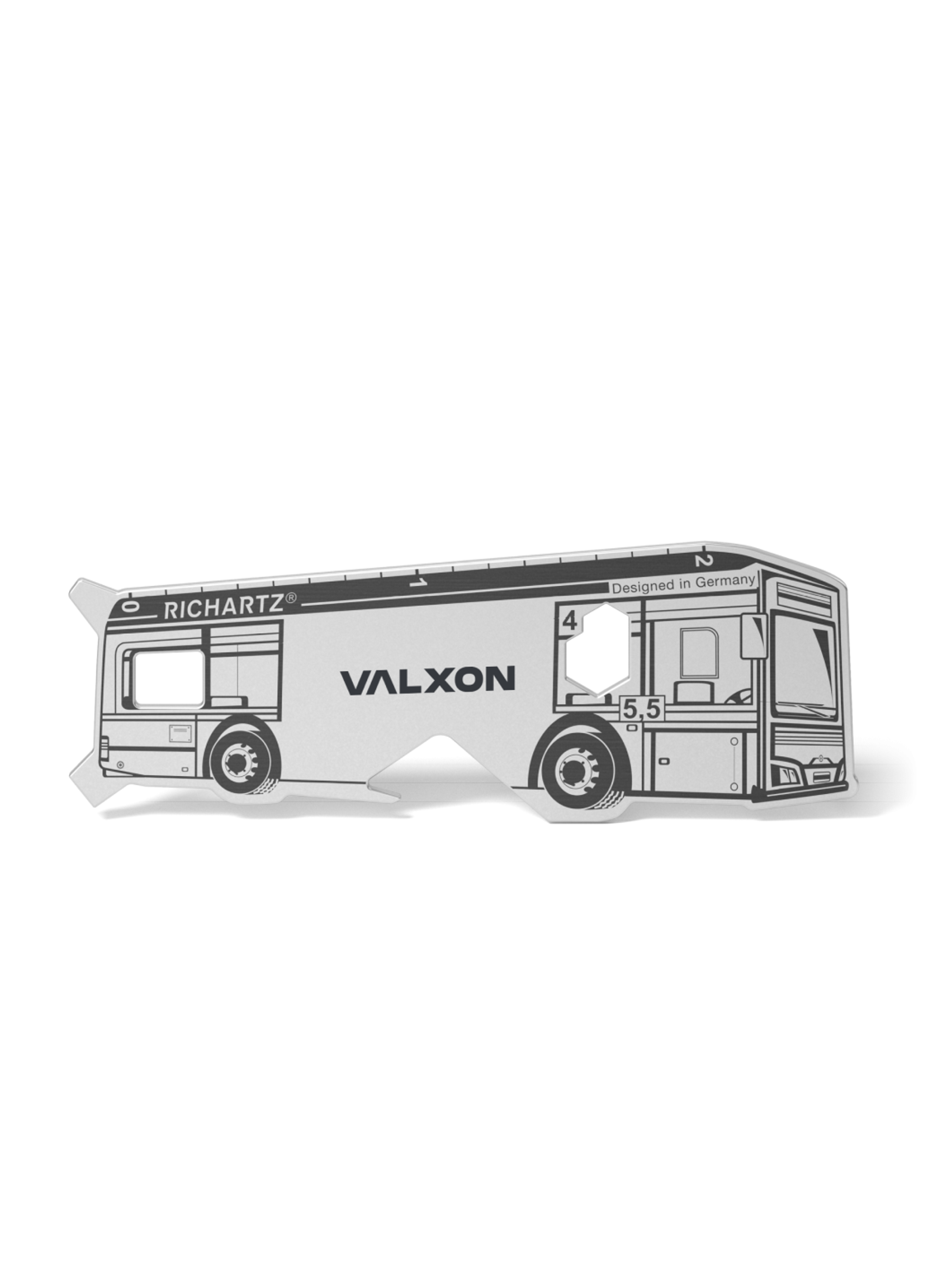 Multitool ve tvaru autobusu