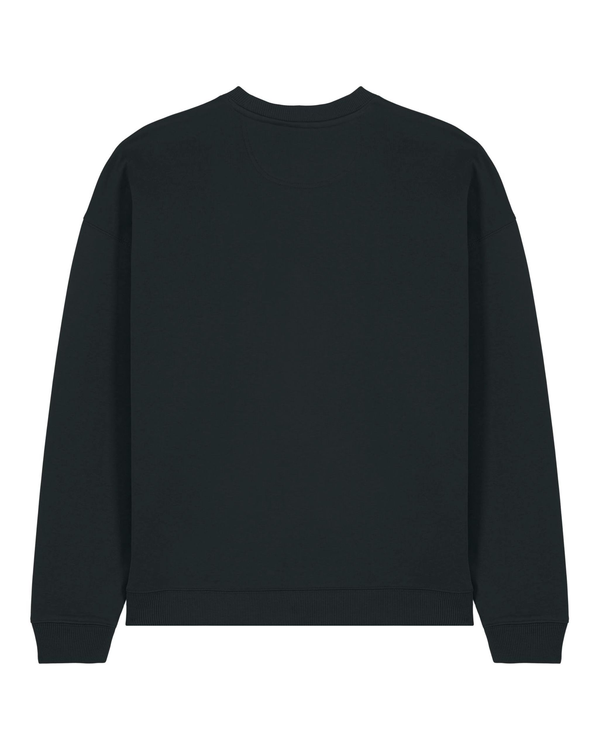 Unisex oversized mikina s kulatým výstřihem — Záda