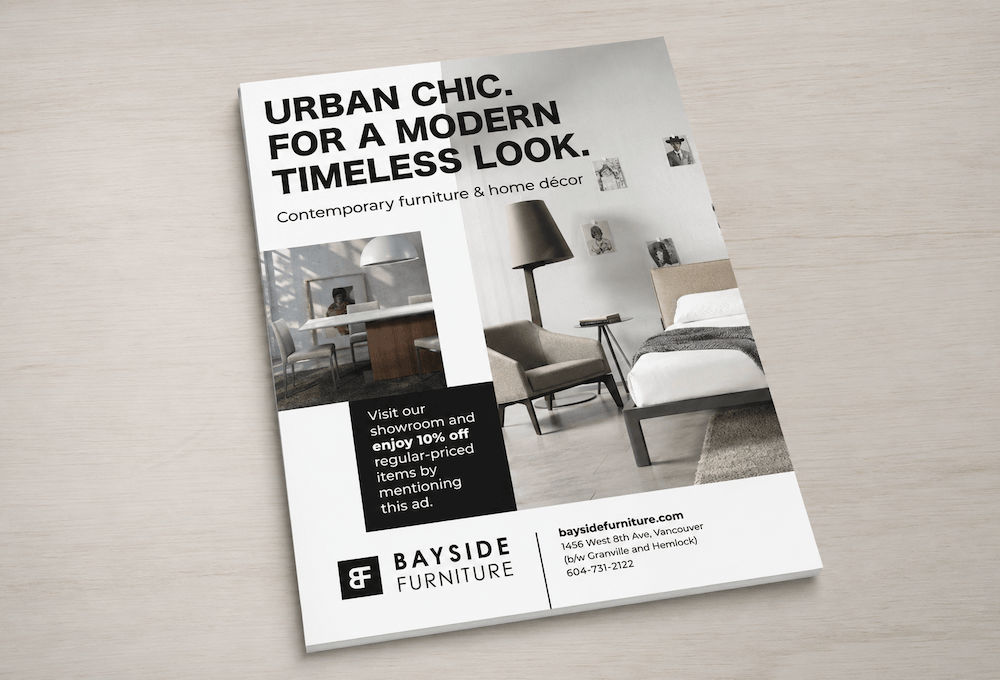 leaflet print design