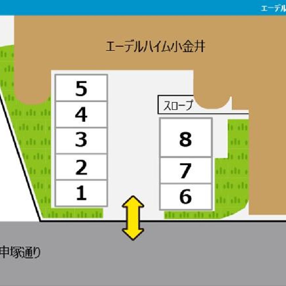 エーデルハイム小金井駐車場:4