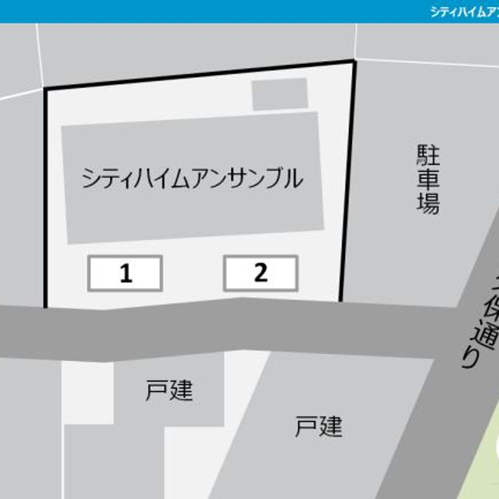 シティハイムアンサンブル駐車場:4