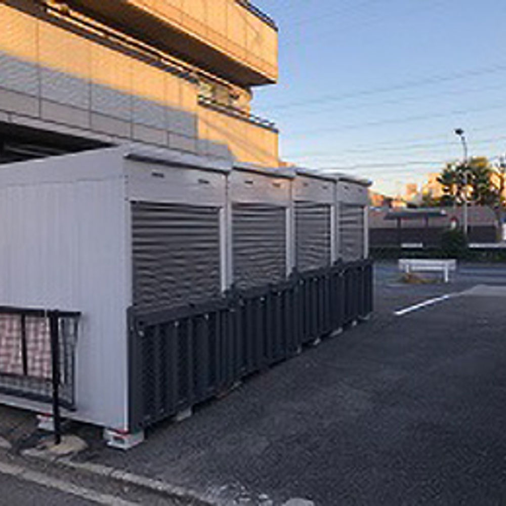 東区黒門町バイクガレージ:3