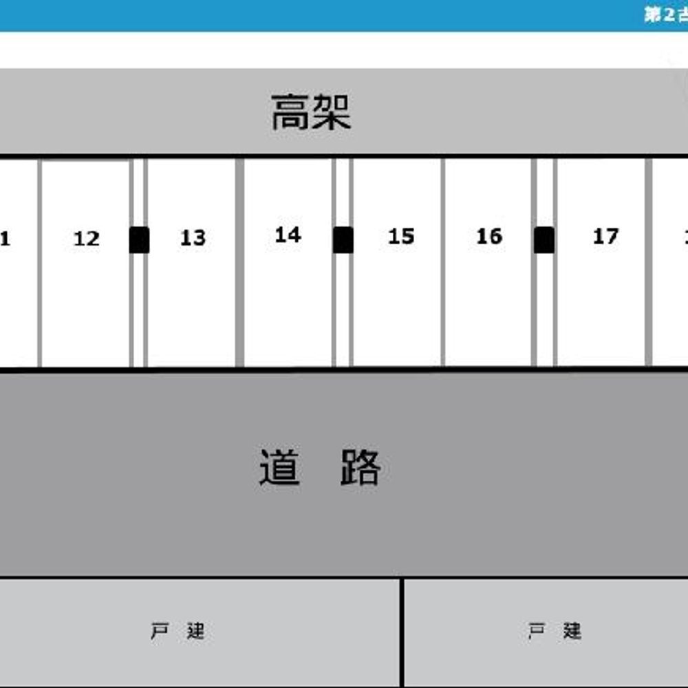 第２古新月極駐車場:0