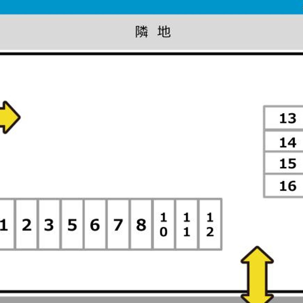 田井ハイツ月極駐車場:1