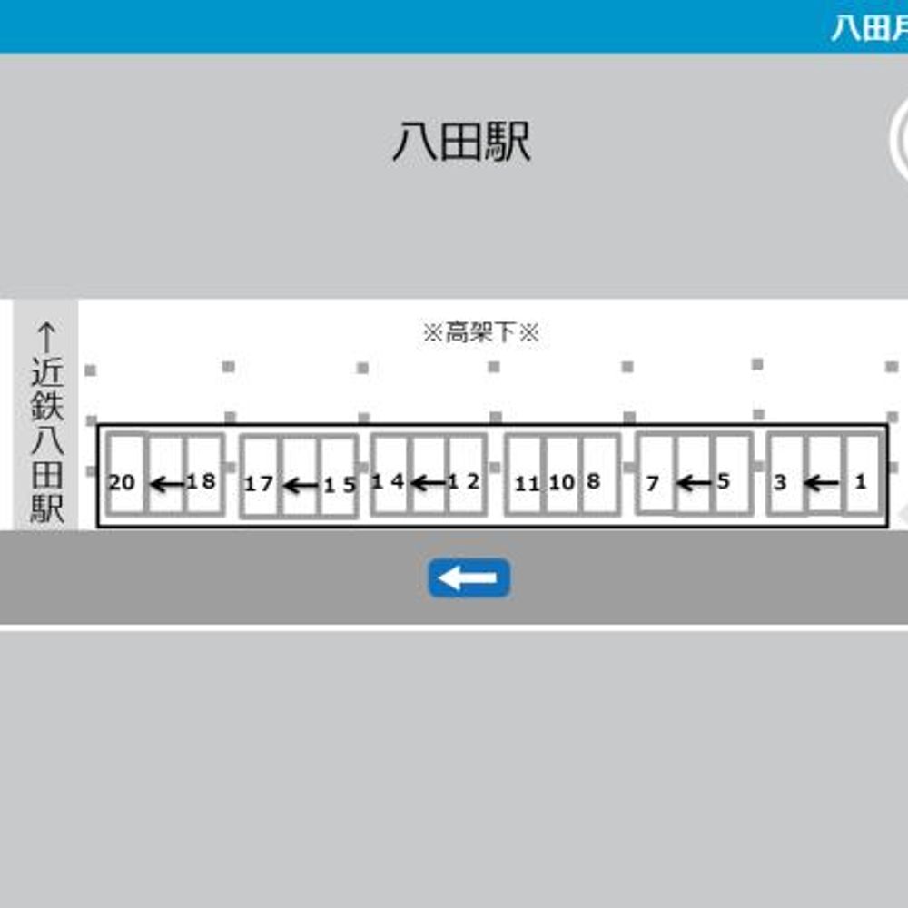 八田月極駐車場:1