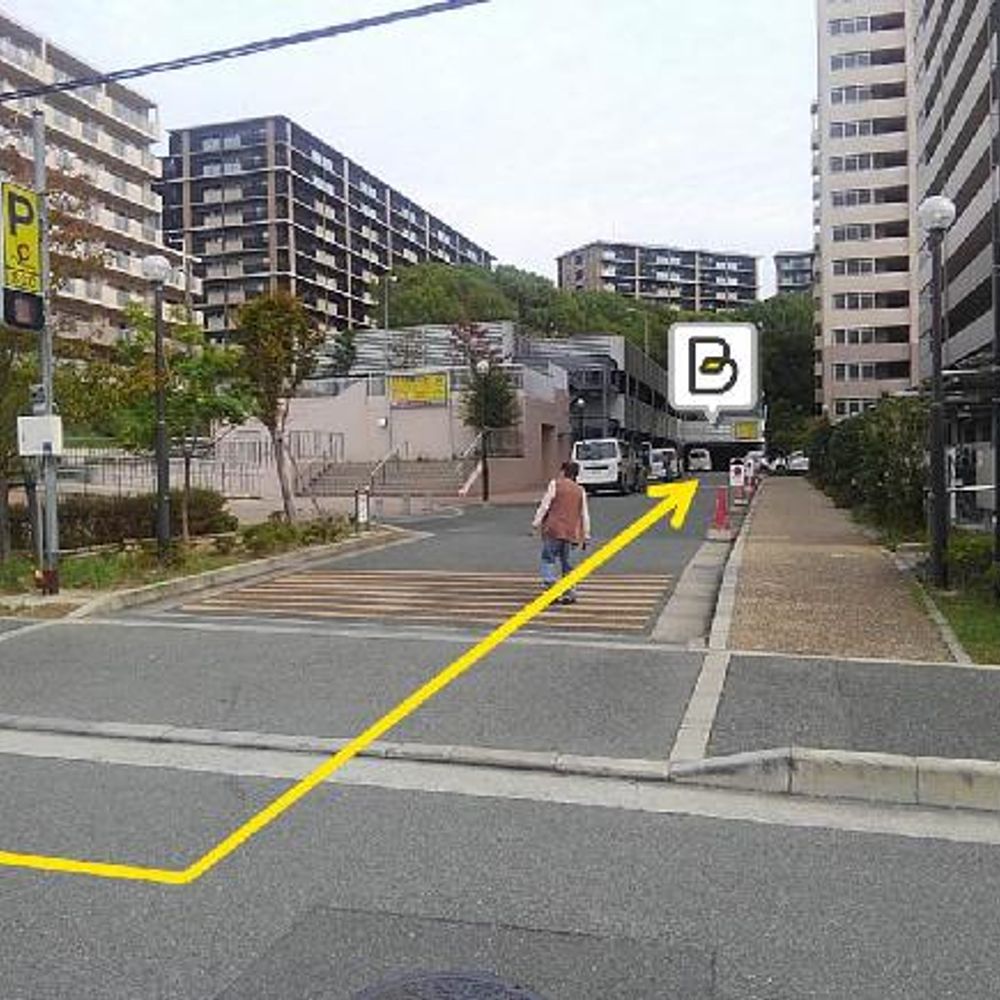 ＯＰＨ北千里駅前　2号棟・3号棟北側駐車場:4