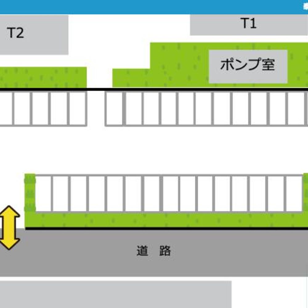 【T1棟近く】泰明南荘駐車場:1