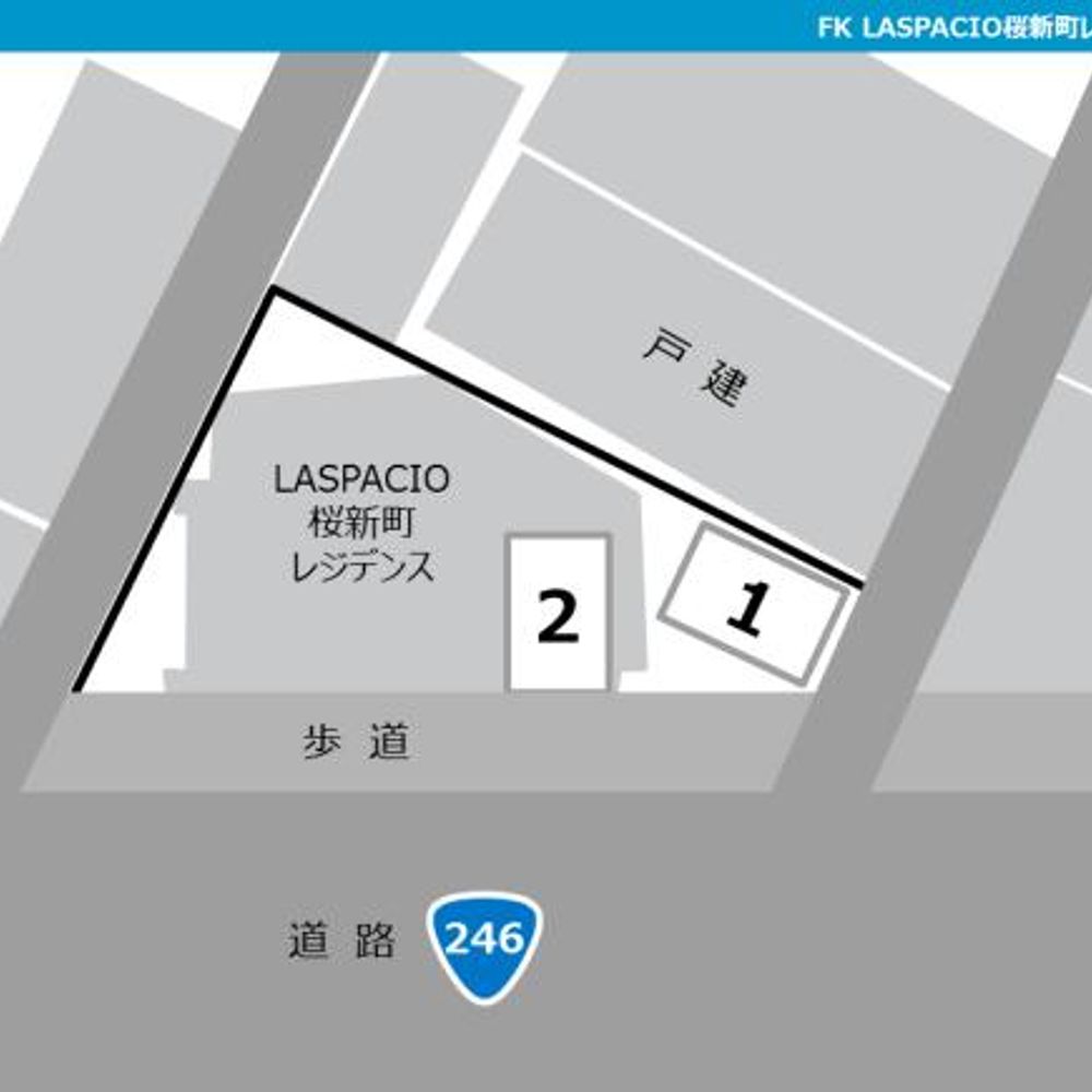 FKプラティーク桜新町駐車場:1