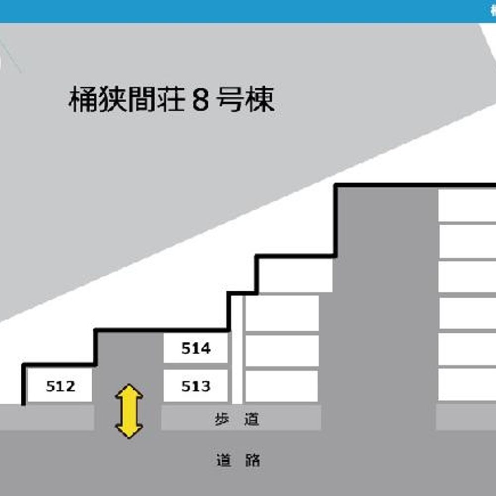 【8棟西】桶狭間荘駐車場:1