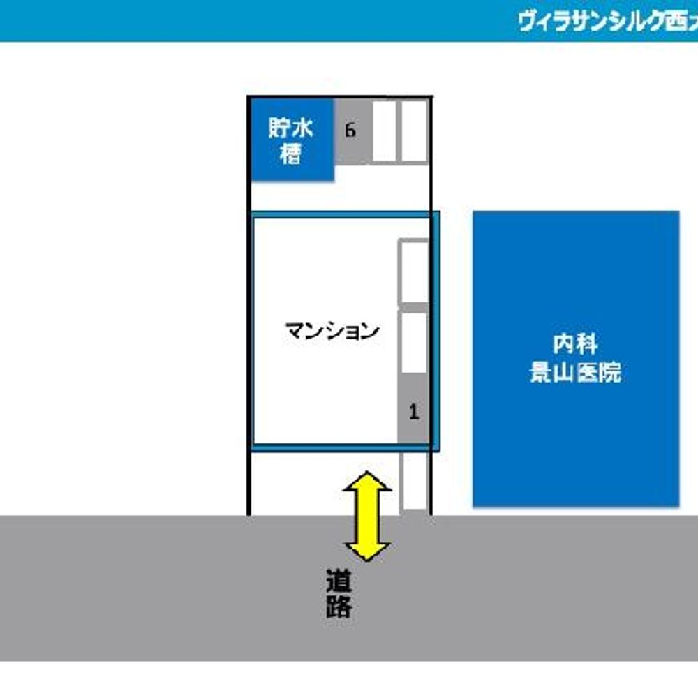 ヴィラサンシルク西大路駐車場:1