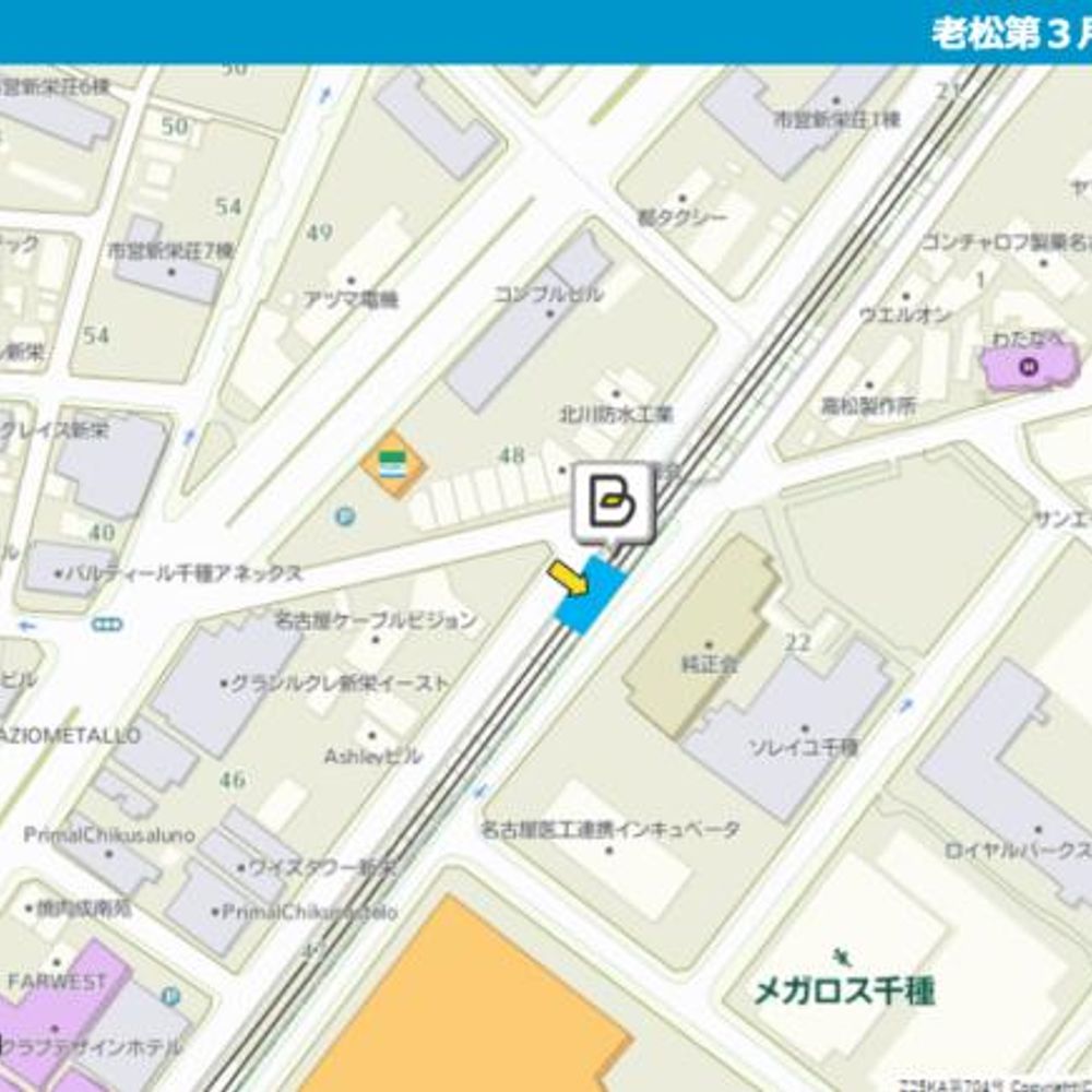 老松第３月極駐車場:0