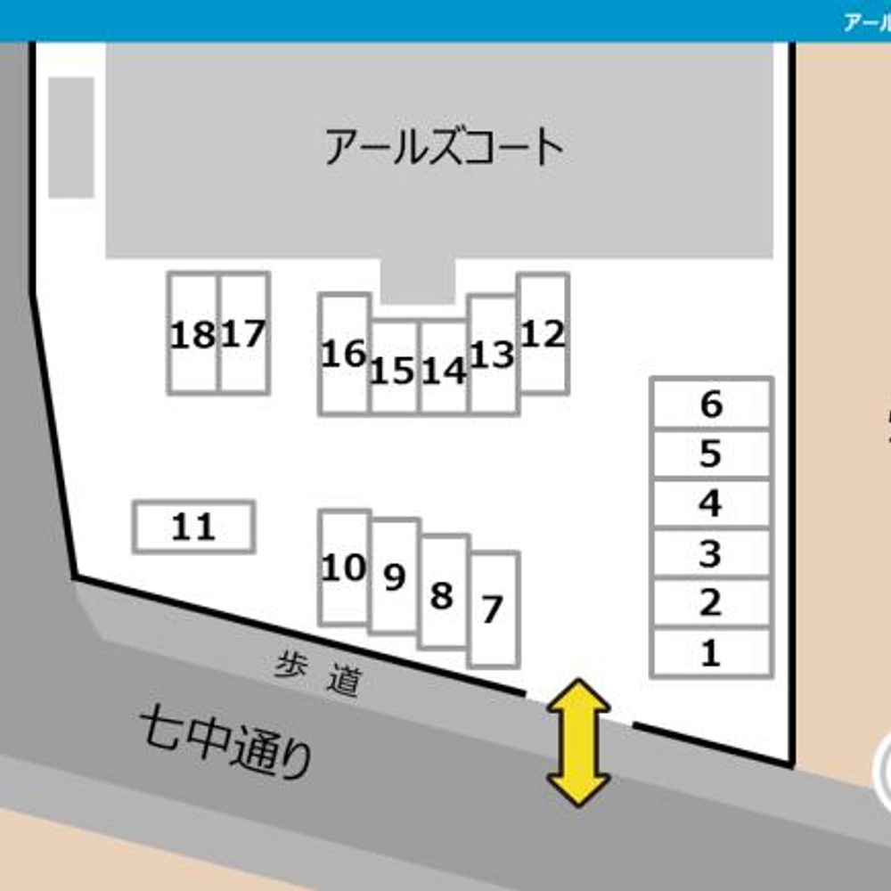 アールズコート駐車場:4