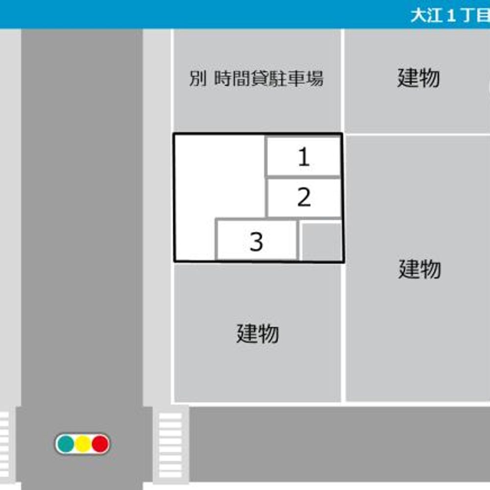 大江１丁目１３駐車場:1
