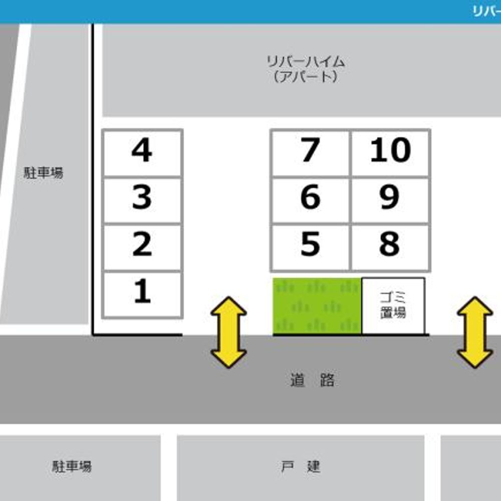 リバーハイム駐車場:1