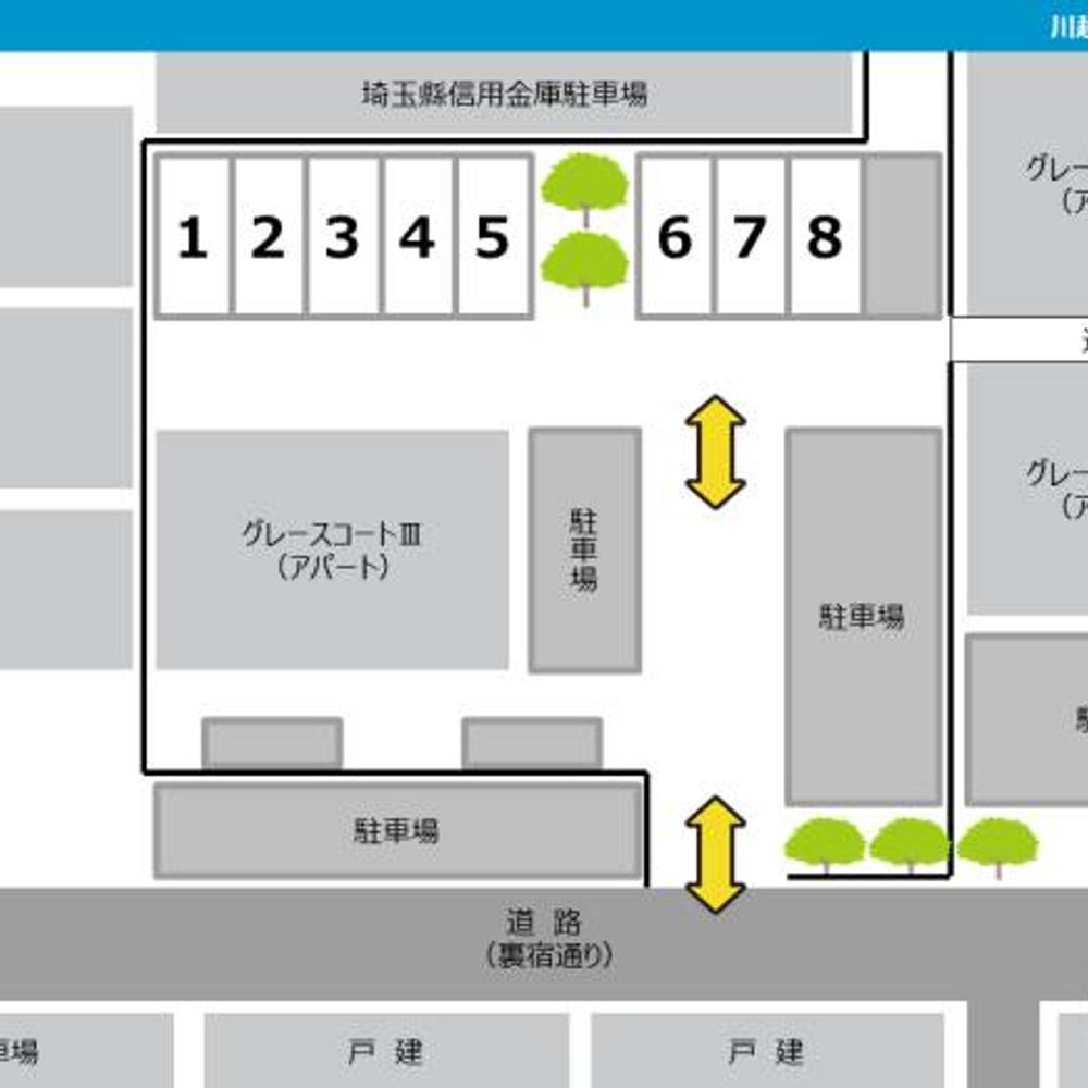 川越喜多町駐車場:4