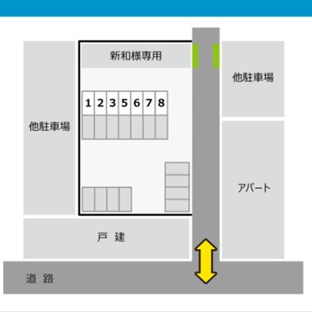 長房町1535駐車場:4