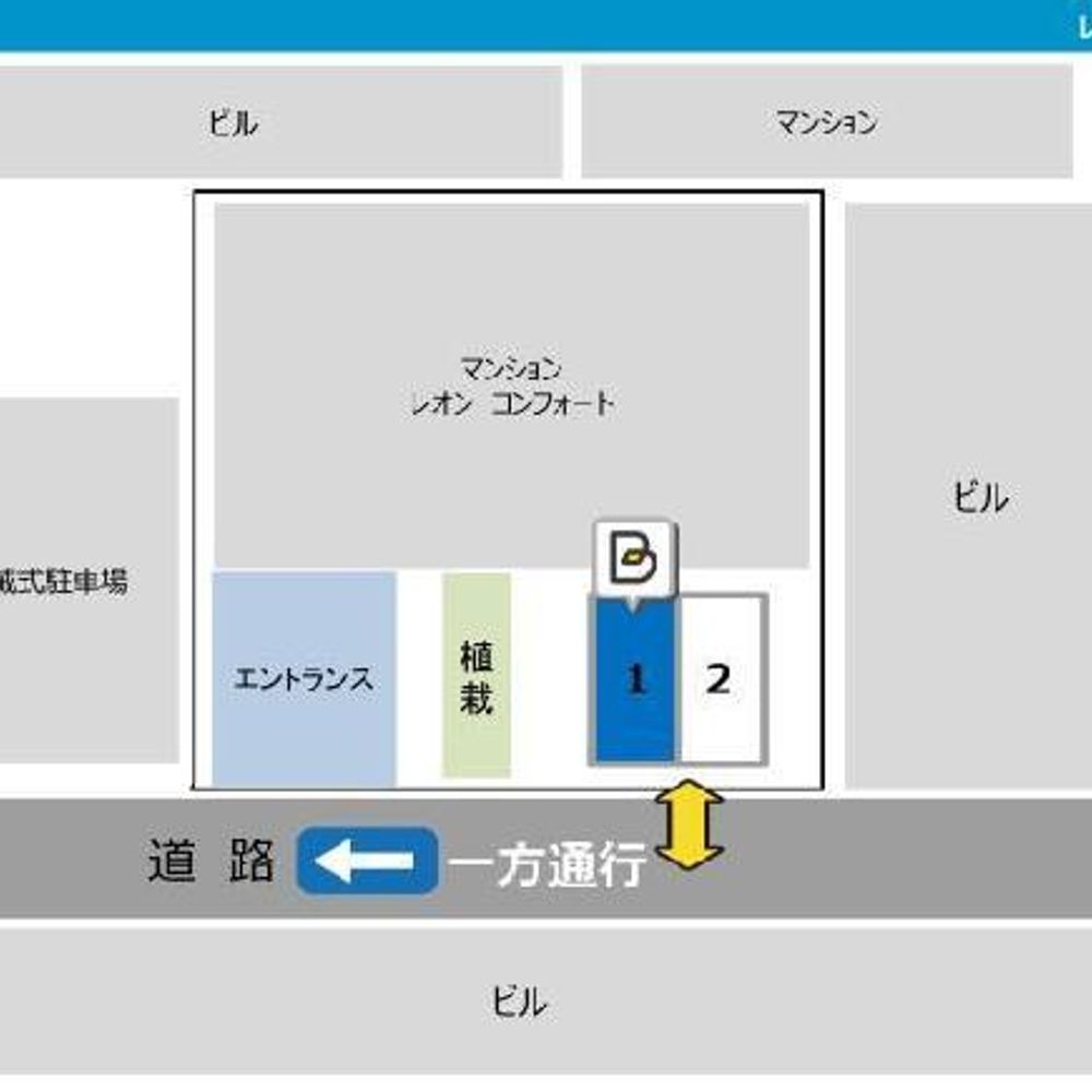 レオンコンフォート西新橋駐車場:2