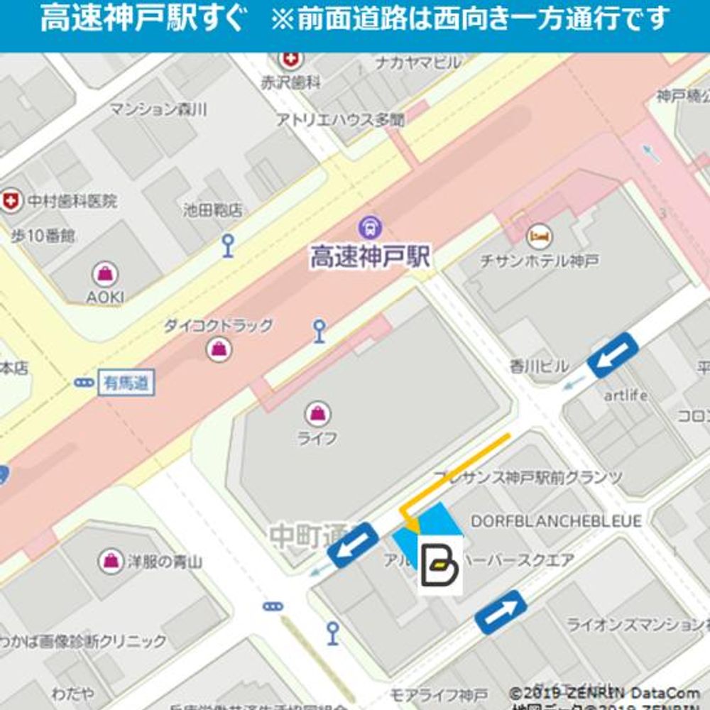 グリーン・ネス神戸駅前駐車場:1