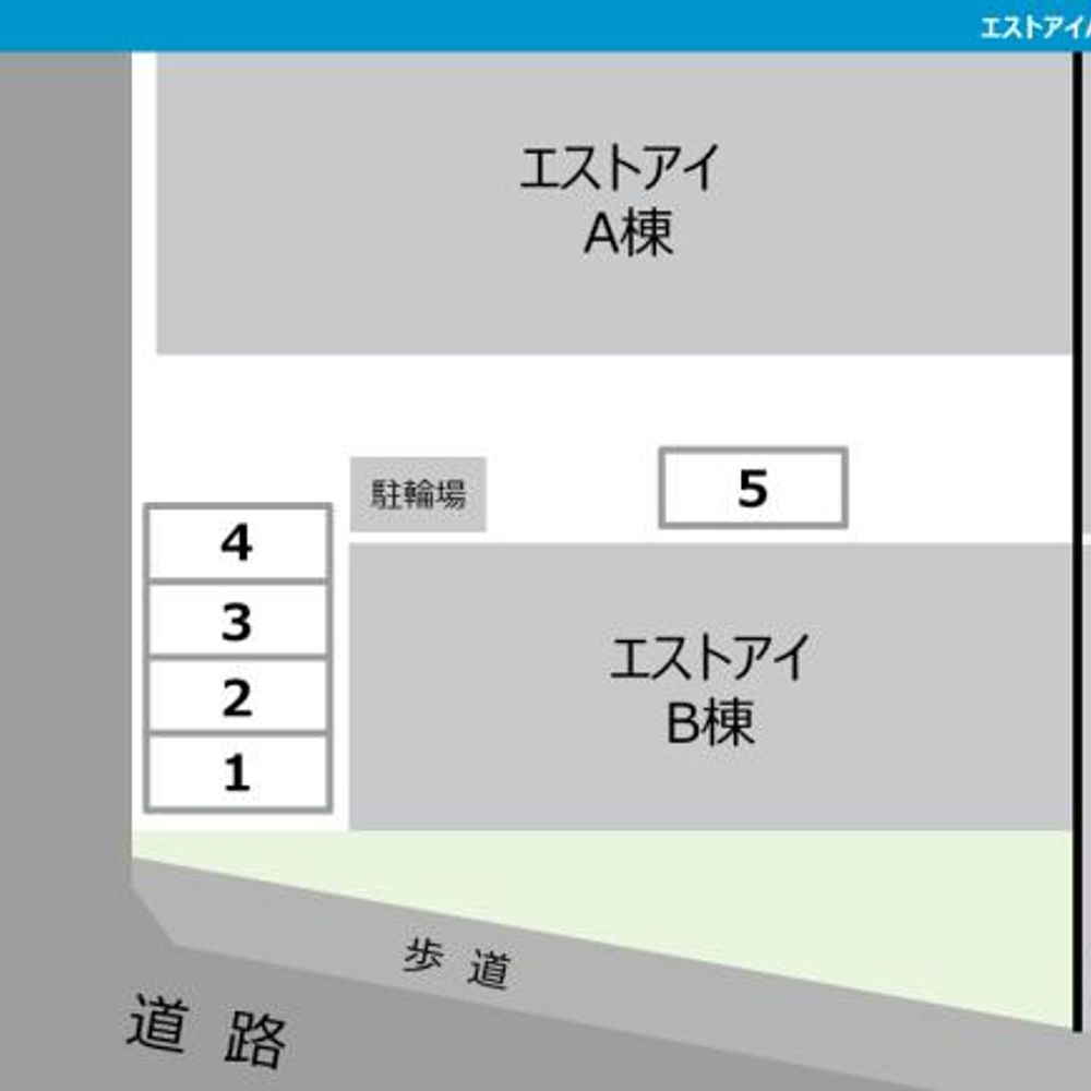 エストアイA棟・B棟駐車場:4