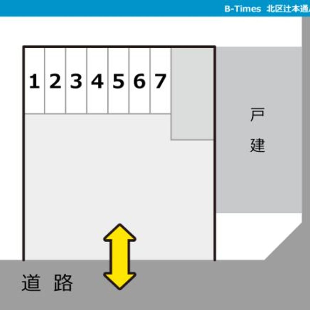 北区辻本通バイクガレージ:2