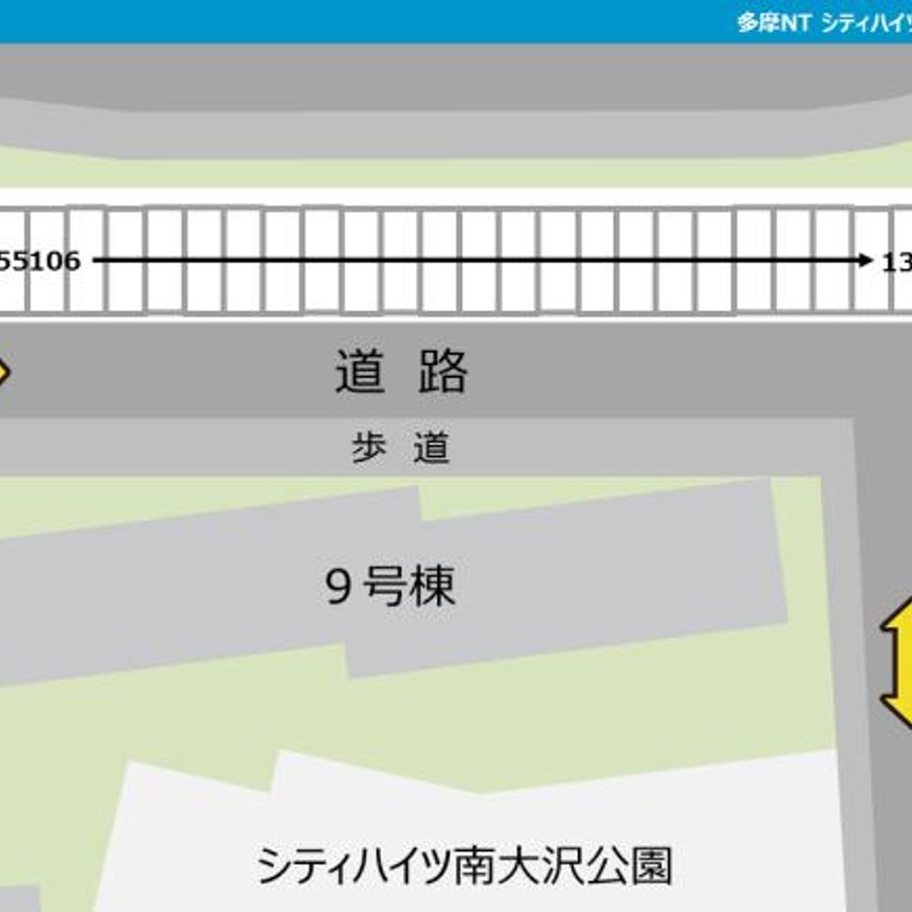 多摩ニュータウンシティハイツ南大沢駐車場:4