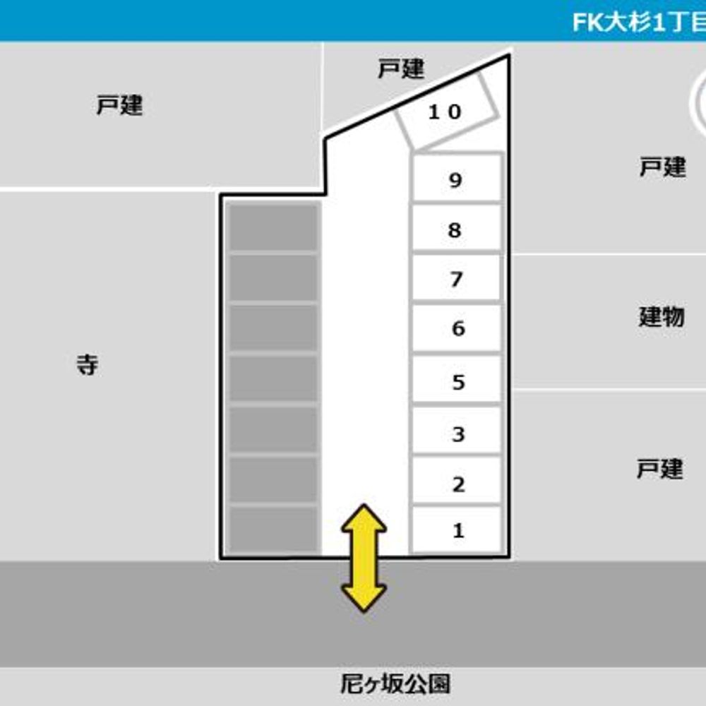 FK大杉1丁目パーキング:1