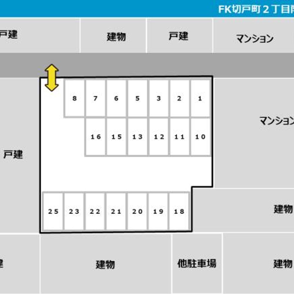 FK切戸町2丁目南谷駐車場:1