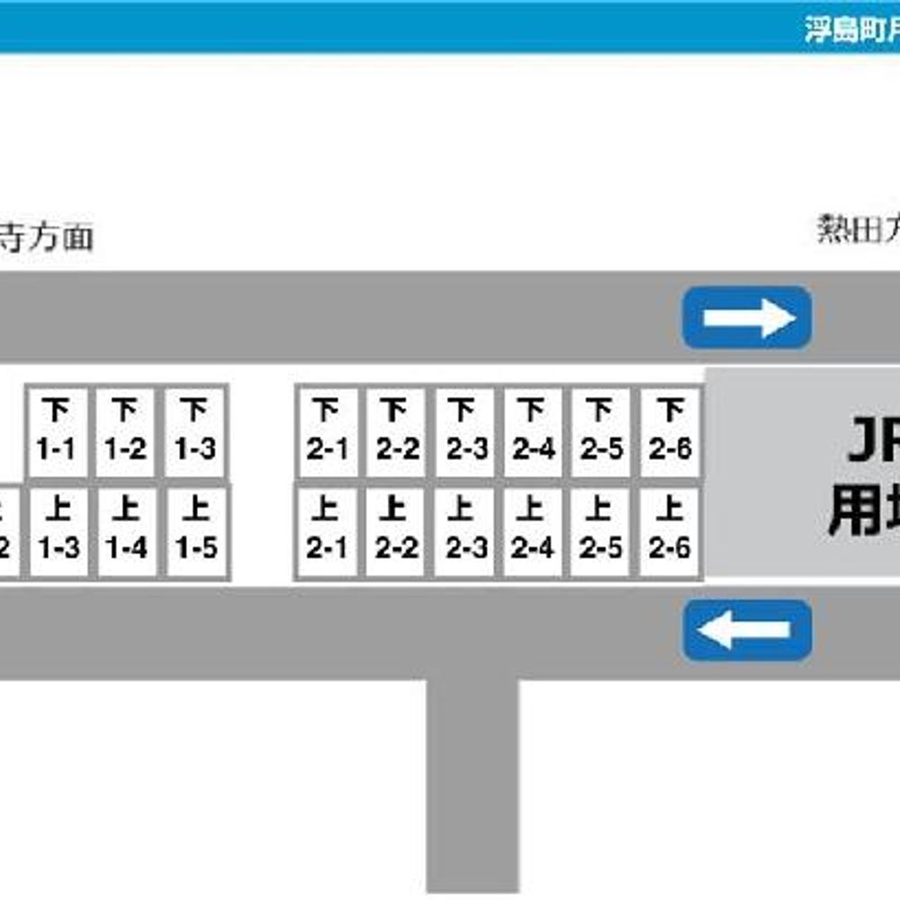 浮島町月極駐車場:1