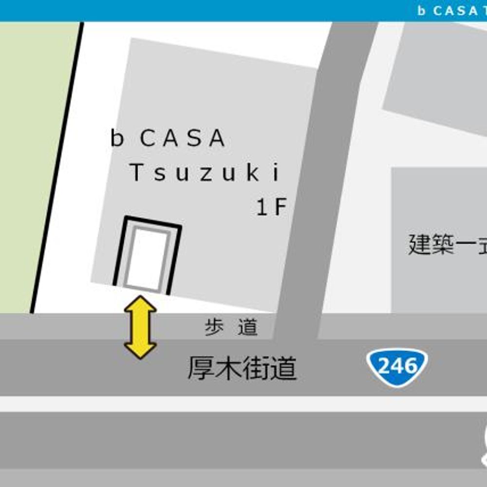 Ｂ'CASA Tsuzuki駐車場:3