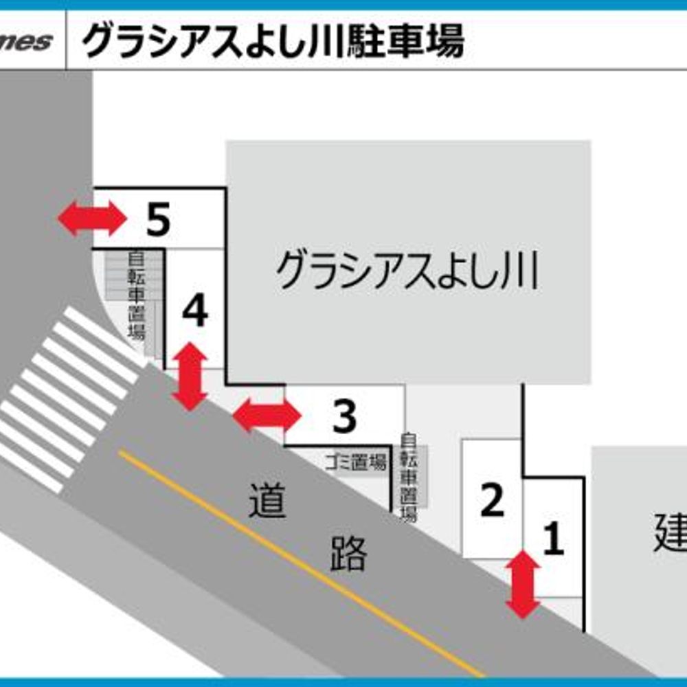 グラシアスよし川駐車場:1