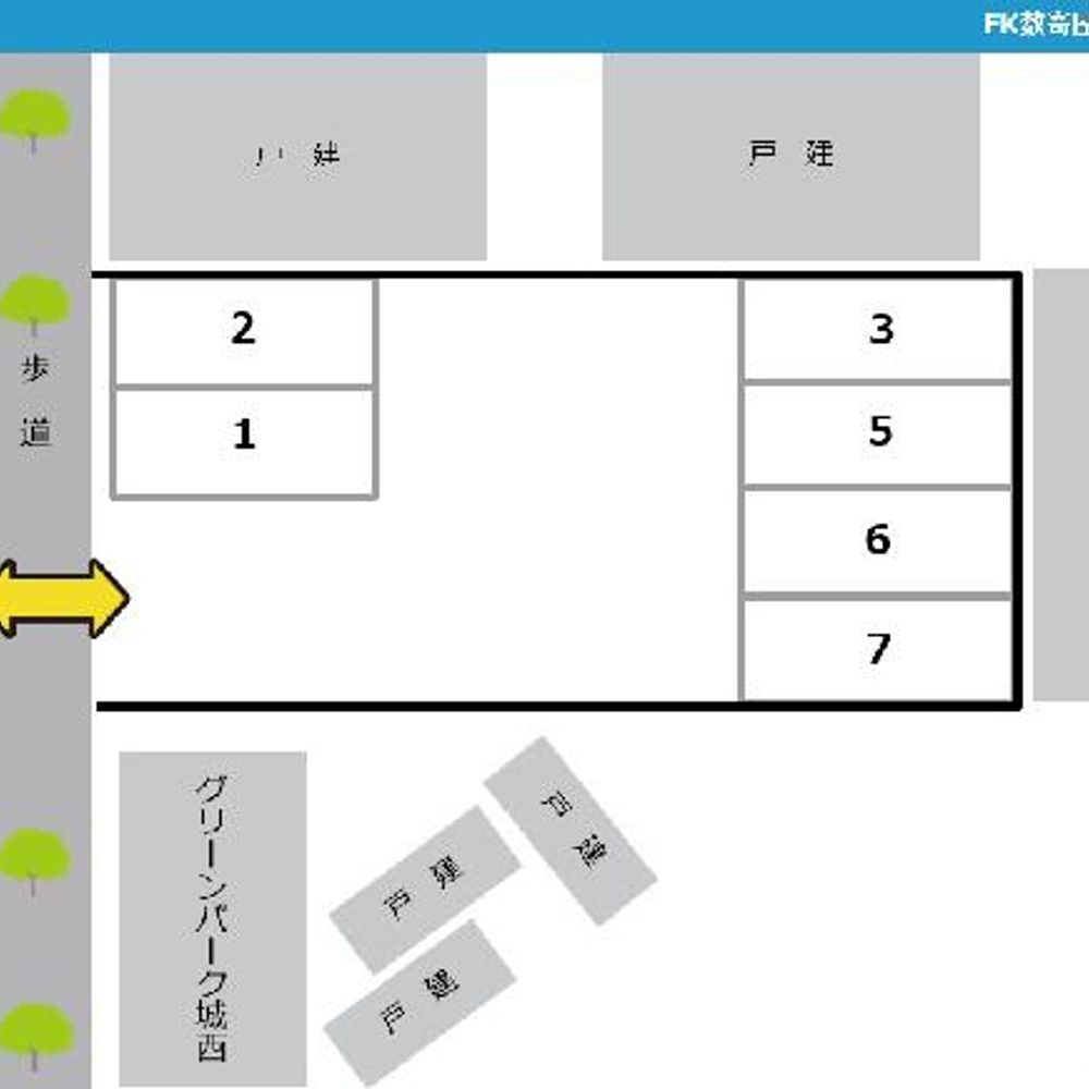FK数寄屋町103駐車場:1