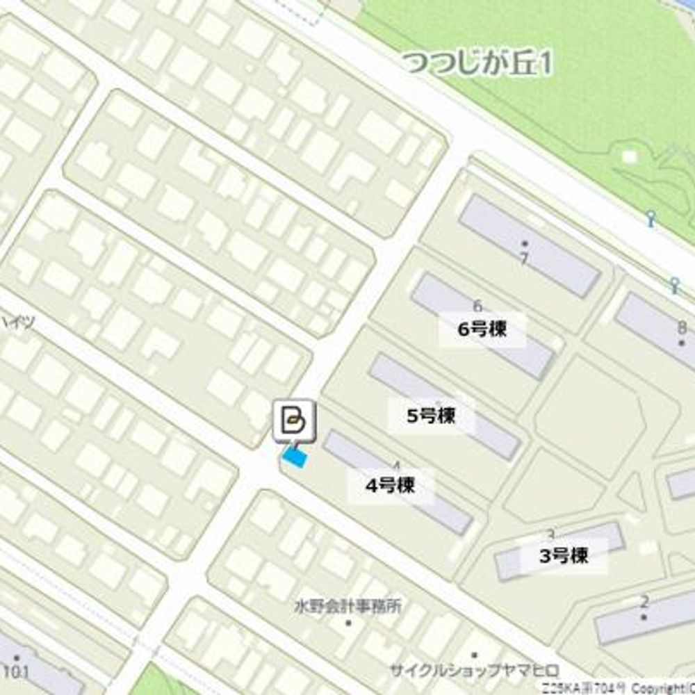 UR都市機構　朝倉団地駐車場:1