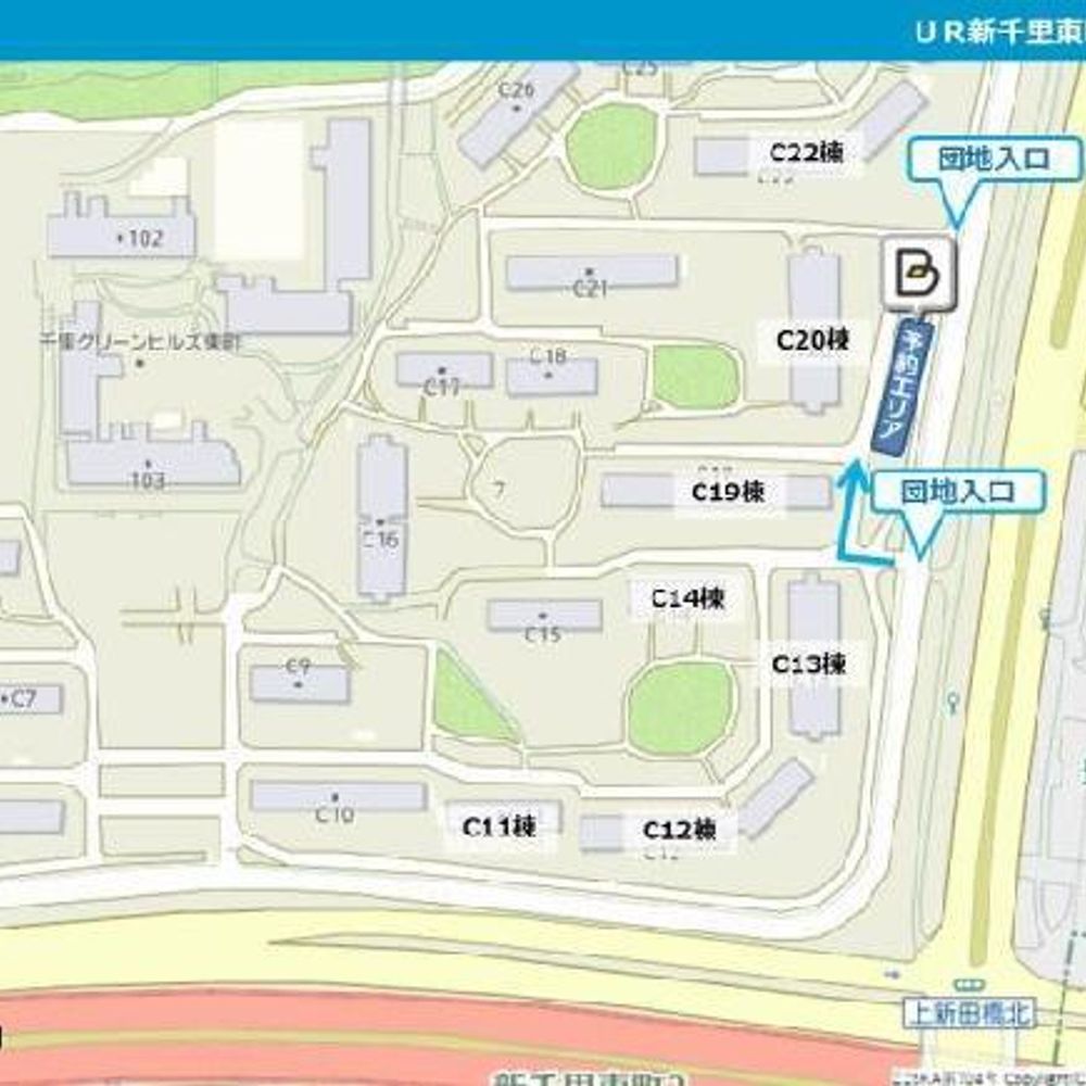 ＵＲ新千里東町団地駐車場:0
