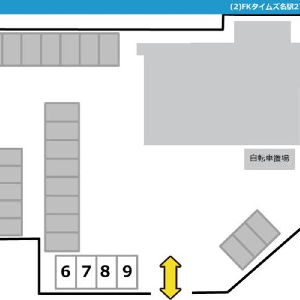FKタイムズ名駅２丁目第７駐車場（２）:1