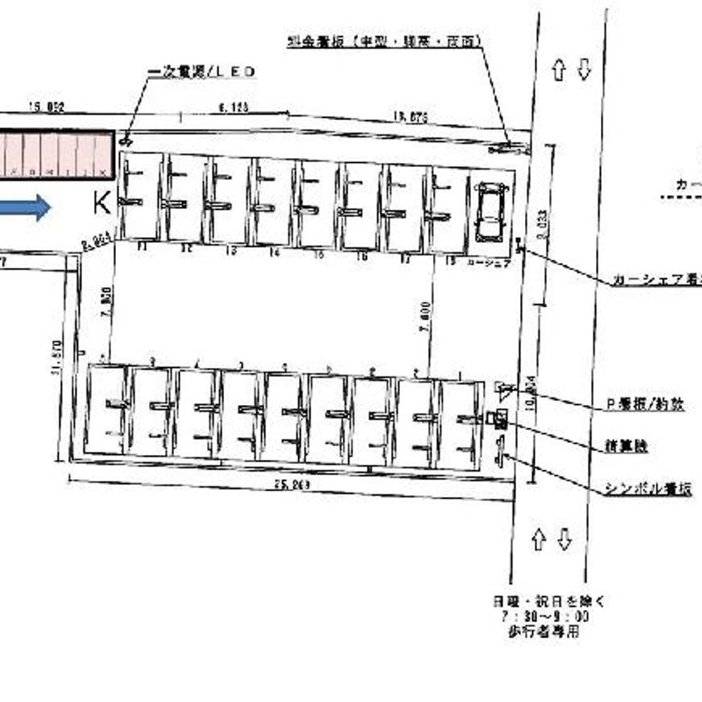 ならまち勝南院町駐車場:1
