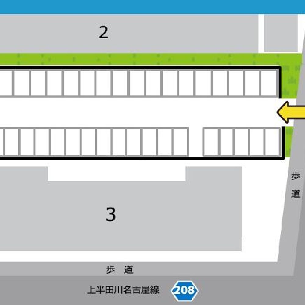 【３棟北】引山荘駐車場:1