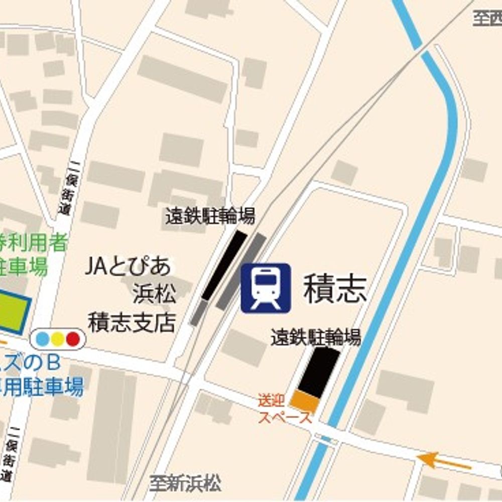 遠鉄積志駅　西パーキング:1